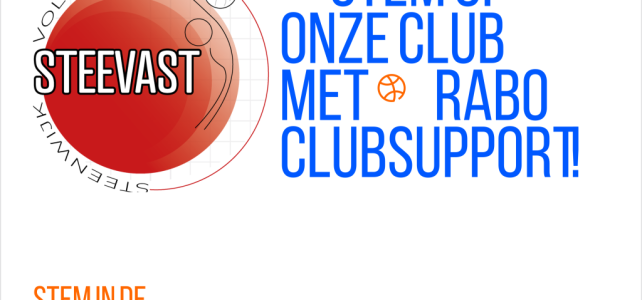 Steun Steevast met Rabo ClubSupport!